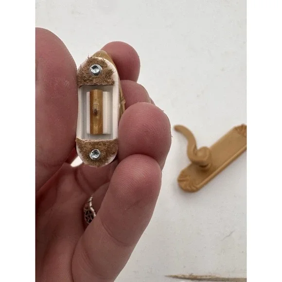 American Girl Doll Grand Hotel Replacement Parts  Hotel Door Handle Towel Hook - Picture 4 of 4